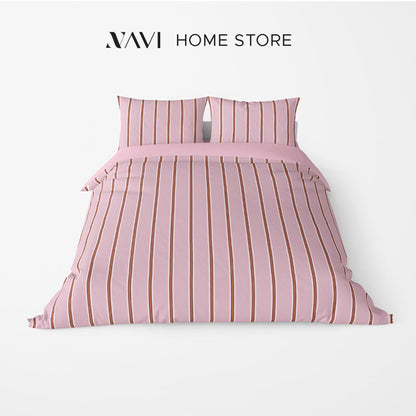 Haven Pink Duvet Set Two-Toned Reversible