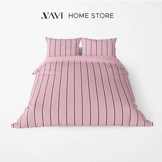 Haven Pink Duvet Set Two-Toned Reversible