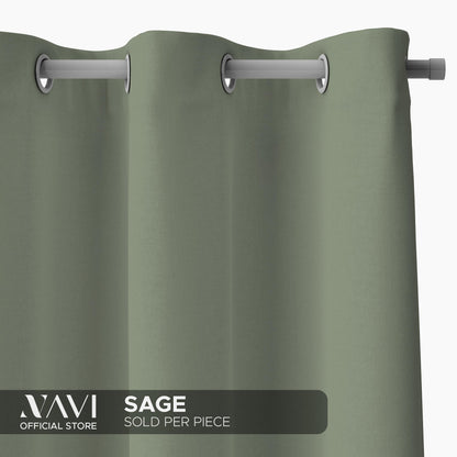 NAVI - 1PC Normal Curtain - Nature | For Home Living Room Bedroom Window Treatment | SOLD PER PIECE/PANEL